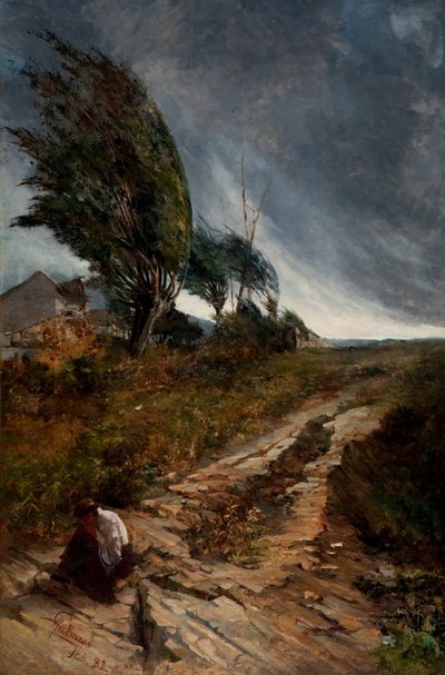 The Gale by Antonio Parreiras